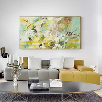 Wall Art 50cmx100cm Summer Dream Gold Frame Canvas thumbnail