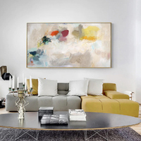 Wall Art 40cmx80cm Abstract Crystal Gold Frame Canvas thumbnail