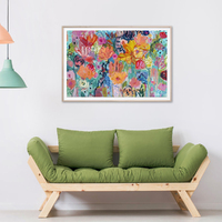 Wall Art 70cmx100cm Carrie Schmitt Wood Frame Canvas thumbnail
