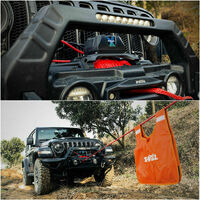 X-BULL Electric Winch 12V Synthetic Rope Wireless 14500LB Remote 4X4 4WD Boat thumbnail