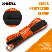 X-BULL Winch Rope Dyneema Synthetic Rope 5.5mm x 13m Tow Recovery Offroad 4wd thumbnail