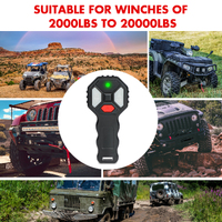 X-BULL 2x Wireless Winch Remote Control 12 Volt Handset Switch 150ft 4WD thumbnail