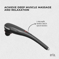 Rechargeable Body Hammer Massager - Handheld Portable Cordless Electric Massage thumbnail