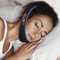 Anti Snoring Aid Adjustable Chin Strap - Jaw Brace Sleep Aid Device thumbnail