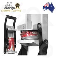 2x Aluminium Can Crusher - 16oz Beer Soda Smasher - Wall Mounted Bottle Opener thumbnail