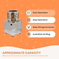 30cm Bird Feather Plucker Machine - Electric Automatic Quail Pigeon Defeathering thumbnail