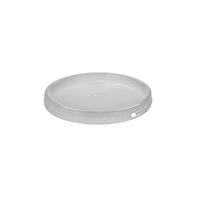 Bulk 10x 2L Plastic Buckets + Lids - Empty White With Handle - Small Food Pail thumbnail