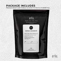 100g Sodium Ascorbate Powder - Vitamin C Buffered Pharmaceutical Ascorbic Acid thumbnail