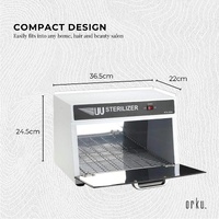 8L UV Steriliser Box Beauty Equipment Sanitising Salon Nail Tools Sterilizer thumbnail
