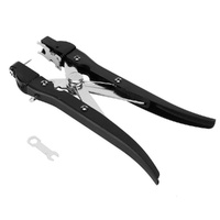 Ear Tag Applicator Plier + Case - Alloy Livestock Animal Cattle Punch Tagger thumbnail