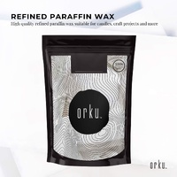 400g Paraffin Wax Blocks - Refined Hard Unscented 60/62 Chunk Candle Soap Making thumbnail