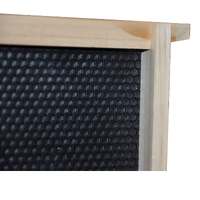 20x Timber Frames Plastic Foundations Assembled Wood Deep Hive Frame Beekeeping thumbnail