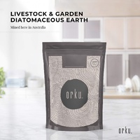 Orku 100g Fossil Shell Flour - Livestock Garden Pet Diatomaceous Earth thumbnail