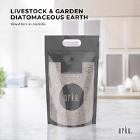 Orku 10Kg Fossil Shell Flour - Livestock Garden Diatomaceous Earth Bulk thumbnail