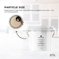 Orku 3Kg Fossil Shell Flour Tub - Livestock Garden Diatomaceous Earth thumbnail