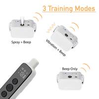 Dog Bark Collar - Rechargeable Remote Citronella Mist Spray Trainer thumbnail