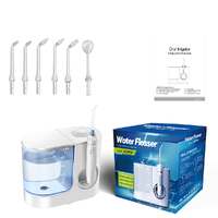 Water Jet Dental Flosser 1000ml White - Electric Oral Pressure Irrigator thumbnail