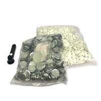 500x Button Badges 32mm - Craft DIY Hobby Accessory Making thumbnail