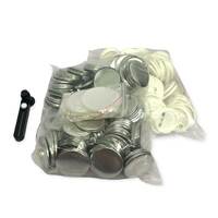 500x Button Badges 58mm - Craft DIY Hobby Accessory Making thumbnail