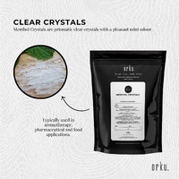 25g Menthol Crystals - Pharmaceutical Grade L-Menthol Mint Flakes C10H200 thumbnail
