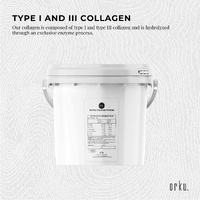 2.5Kg Collagen Powder Bucket - Bovine Protein Peptide Supplement Unflavoured thumbnail