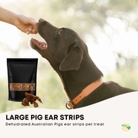 1Kg Dog Treat Pig Ear Strips  - Dehydrated Australian Healthy Puppy Chew thumbnail