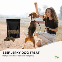 2Kg Dog Treat Beef Jerky - Dehydrated Australian Healthy Puppy Chew thumbnail