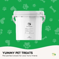 1.5Kg Dog Treat Chicken Breast Jerky Bucket - Dehydrated Australian Healthy Puppy Chew thumbnail