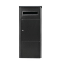 Parcel Delivery Drop Box Mailbox - Secure Home Package Post Locker 38x38x90cm thumbnail