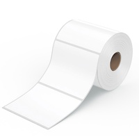 18 Rolls x 400 Label Stickers 102x150mm - Direct Thermal White Shipping Labels thumbnail