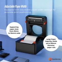 Tooleroo Bluetooth Thermal Label Printer - USB POS Receipt Shipping Printing thumbnail