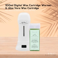 Ellie & Ruby 100ml Digital Wax Warmer + 100ml Aloe Vera Cartridge Pack thumbnail