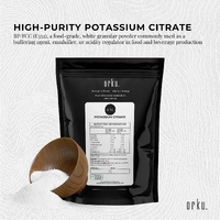 Orku 1Kg Potassium Citrate Food Grade - Granular BP USP FCC E332 Additive thumbnail