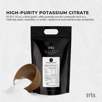 Orku 5Kg Potassium Citrate Food Grade - Granular BP USP FCC E332 Additive thumbnail