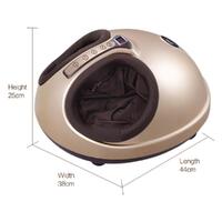 Foot Massager Machine Gold 3D Shiatsu Heat Kneading Pressing Relax Home Massage thumbnail