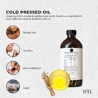 500ml Organic Hemp Seed Oil - Cold Pressed Food Grade Healthy Oils Foods thumbnail