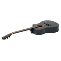 Karrera Acoustic Cutaway 40in Guitar - Black thumbnail
