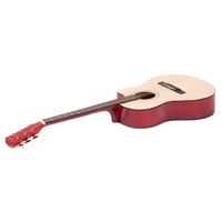 Karrera Acoustic Cutaway 40in Guitar - Natural thumbnail