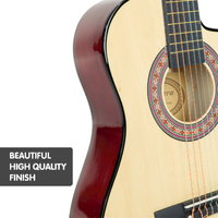 Karrera Childrens Acoustic Guitar Kids - Natural thumbnail