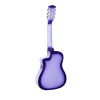 Karrera Childrens Acoustic Guitar Kids - Purple thumbnail