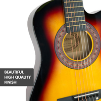Karrera Childrens Acoustic Guitar Kids - Sunburst thumbnail