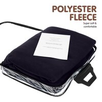 Laura Hill Heated Electric Car Blanket 150x110cm 12v - Blue thumbnail