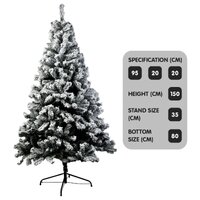 Christabelle Snow-Tipped Artificial Christmas Tree 1.5m - 550 Tips thumbnail