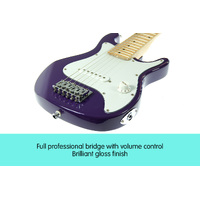 Karrera Electric Childrens Guitar Kids - Purple thumbnail