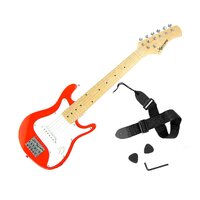 Karrera Electric Childrens Guitar Kids - Red thumbnail