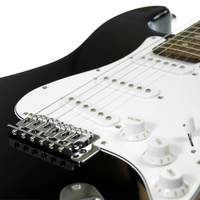 Karrera 39in Electric Guitar - Black thumbnail
