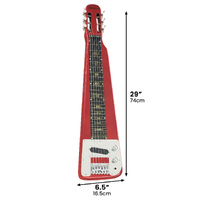 Karrera 6-String Steel Lap Guitar - Metallic Red thumbnail