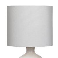 Sarantino Ceramic Table Lamp In Cream thumbnail