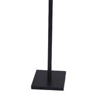 Sarantino LED Metal Floor Lamp with 2 Lights in Brushed Gold and Black Finish thumbnail