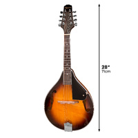 Karrera Traditional Mandolin - Sunburst thumbnail